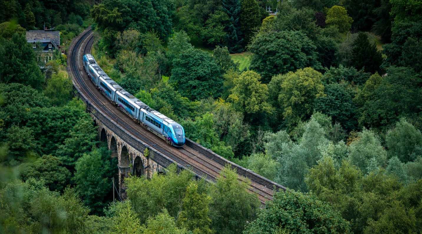Scenic TransPennine Express train journey 