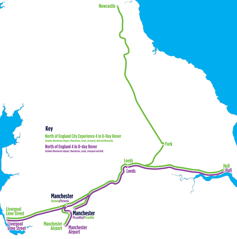 Rover ticket map